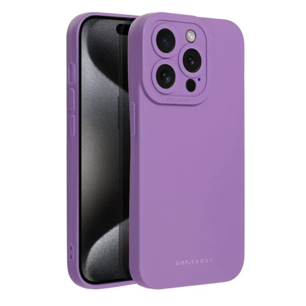 Roar Luna Maska za iPhone 15 Pro Violet