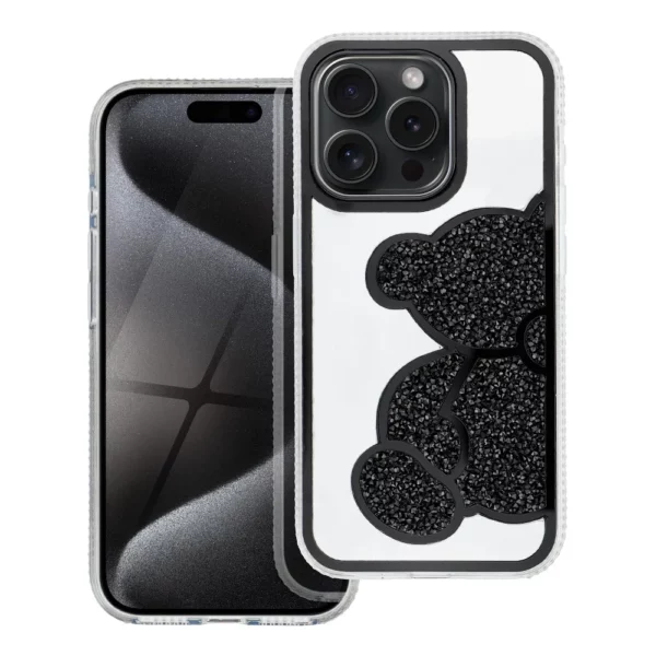 TEDDY BEAR Maska za IPHONE 16 Plus black