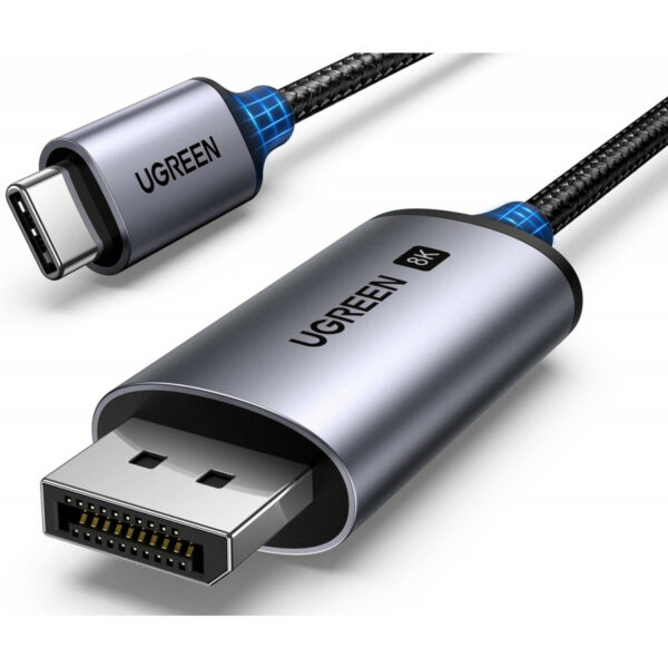 UGREEN USB C to DisplayPort kabal 1.4 8K@60Hz 4K@240Hz, 1M