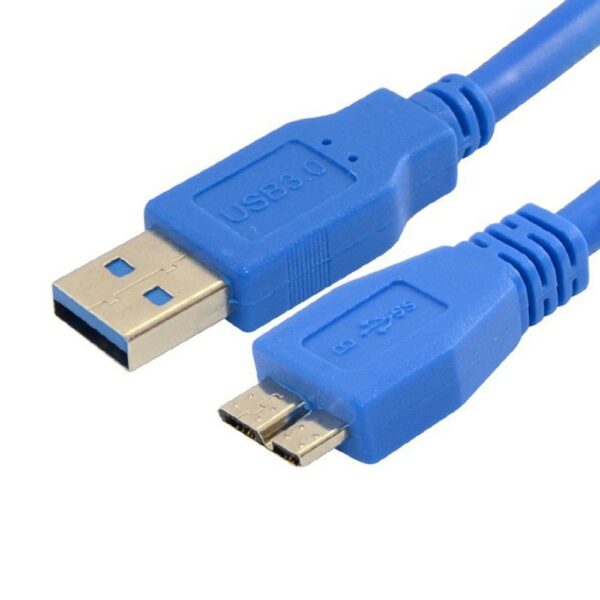 0.3m USB 3.0 Extension Cable A Male to Micro-B Adapter Converter kabal