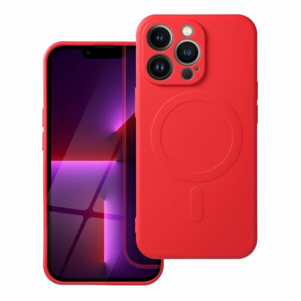 SILICONE MAG COVER MagSafe maska za IPHONE 16 Pro Max red