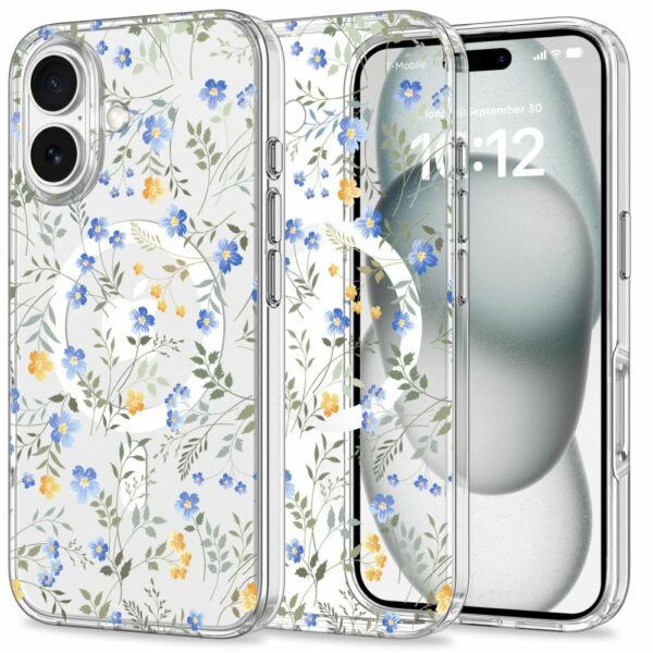 TECH-PROTECT MAGMOOD MAGSAFE maska za IPHONE 16 SPRING FLOWERS