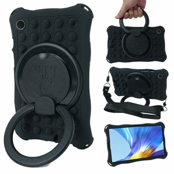 Kickstand Pop Bubble maska za Samsung Galaxy Tab A9+ Black