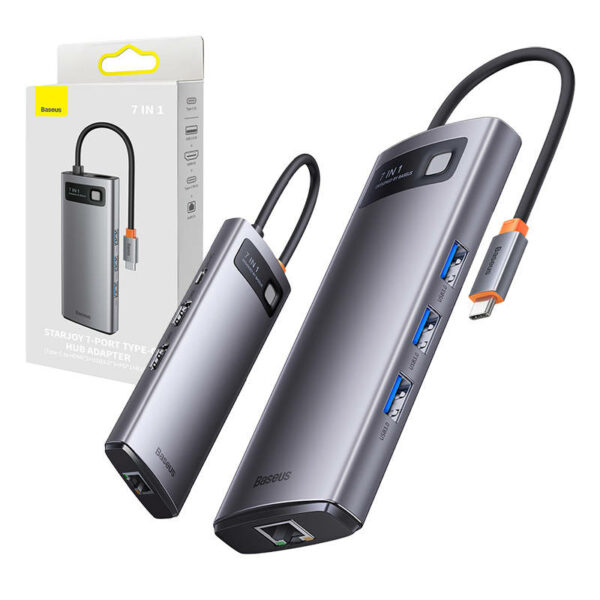 Baseus Metal Gleam Series USB-C Hub 7in1
