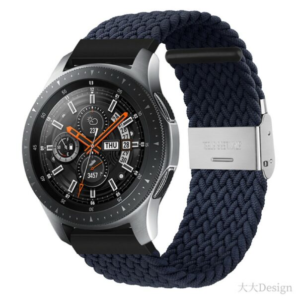 Elastic Nylon 20mm narukvica - Midnight Blue