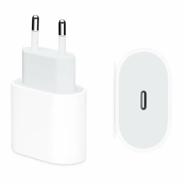 Apple USB-C 20W Adapter EU MHJE3ZM/A Bulk ambalaža