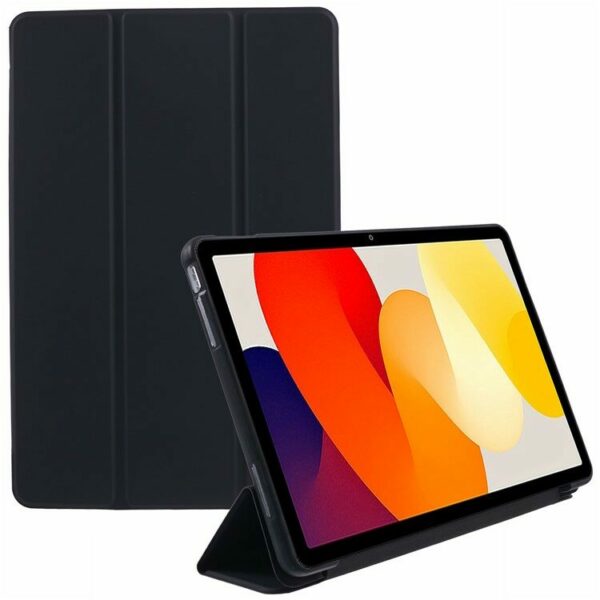 Leather Tri-fold Honeycomb futrola za Xiaomi Redmi Pad SE - Black