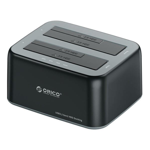 Orico priključna stanica za 2,5 / 3,5 HDD / SSD, 5Gbps, USB-A na USB-B sa funkcijom kloniranja (cr