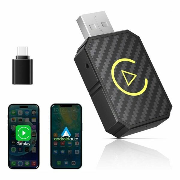 R5050 2 In 1 Wireless CarPlay Android Auto Adapter