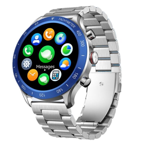 Riversong pametni sat Motive 9 Max silver SW903 AMOLED dupla narukvica