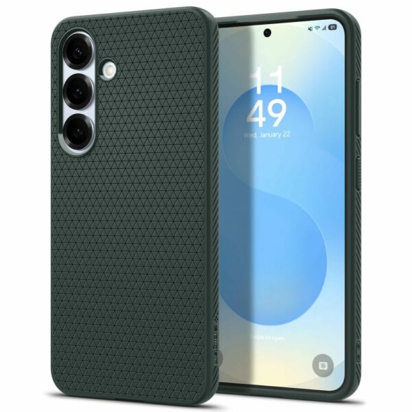 SPIGEN LIQUID AIR maska za GALAXY S25 ABYSS GREEN
