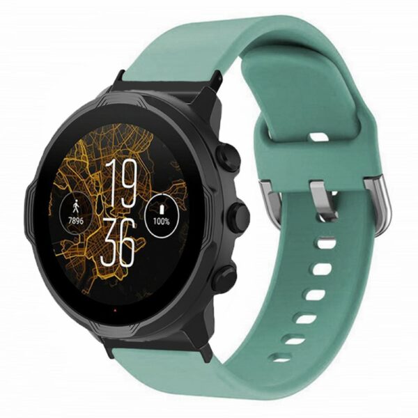 Silikonska narukvica 24mm za sat Suunto Spartan Sport Wrist HR Baro / Suunto 7 - Baby Blue