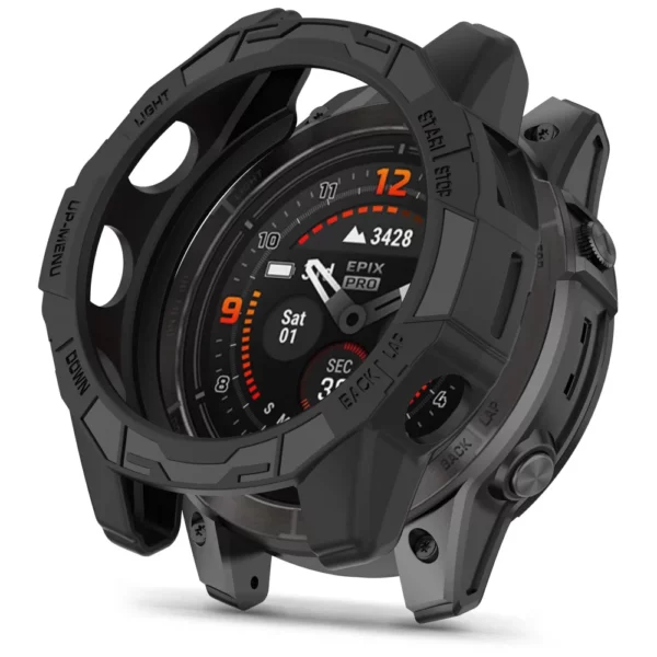 TECH-PROTECT DEFENSE AIR maska za GARMIN FENIX 7X / 7X PRO BLACK