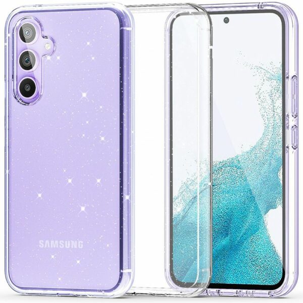 TECH-PROTECT FLEXAIR HYBRID maska za GALAXY S23 FE GLITTER