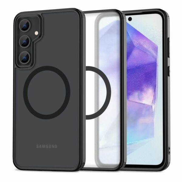 TECH-PROTECT MAGMAT MAGSAFE maska za GALAXY A55 5G MATTE BLACK