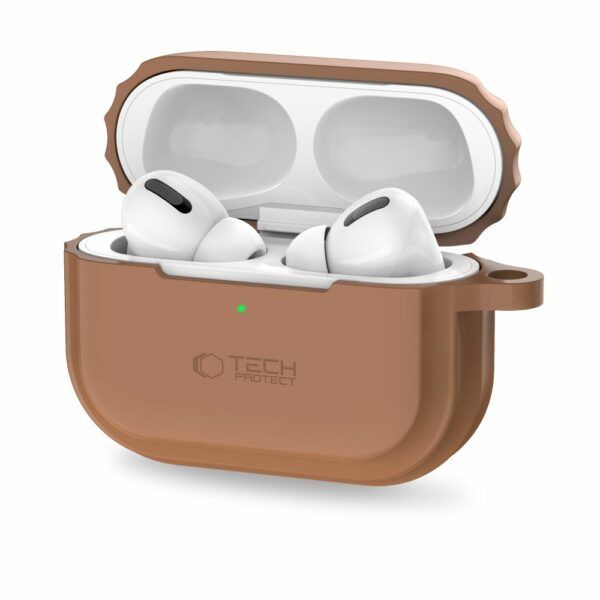 TECH-PROTECT SILICONE ROPE zaštita za APPLE AIRPODS PRO 1 / 2 CHOCOLATE BROWN