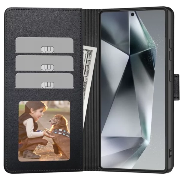 TECH-PROTECT WALLET futrola za GALAXY S25 EDGE BLACK