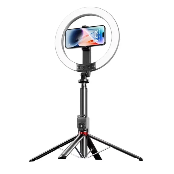 USAMS ZB323 10'' Live Stream LED RING 1200mAh Length: 2.3m (Max)