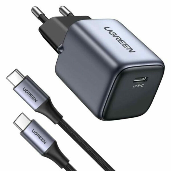 Ugreen Nexode 30W USB C GaN II punjač sa uključenim USB-C 60W 1M kablom