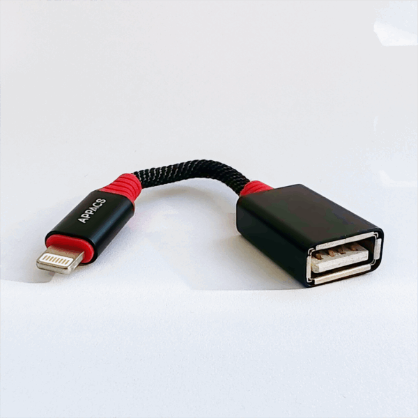 APPACS V11 OTG/8 pin to USB Adapter